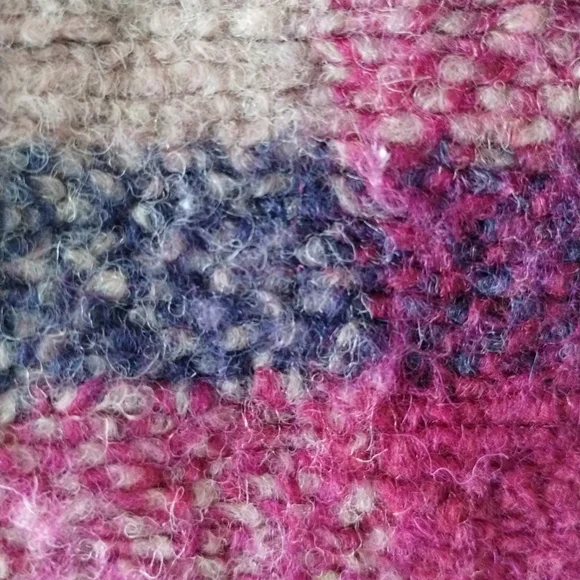 House of Harlow 1960 Pink Plaid Wool Stable Jacket - Picture 7 of 7